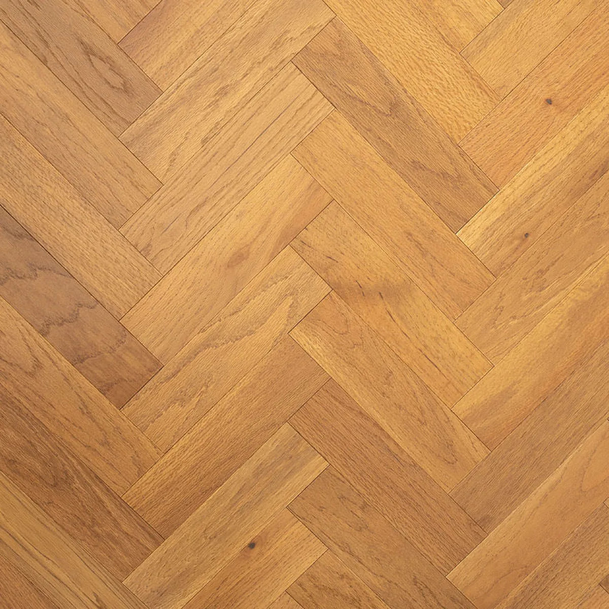 Verwood Golden Oak Herringbone Flooring