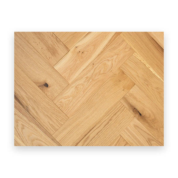 Orton Natural Oak Herringbone Flooring
