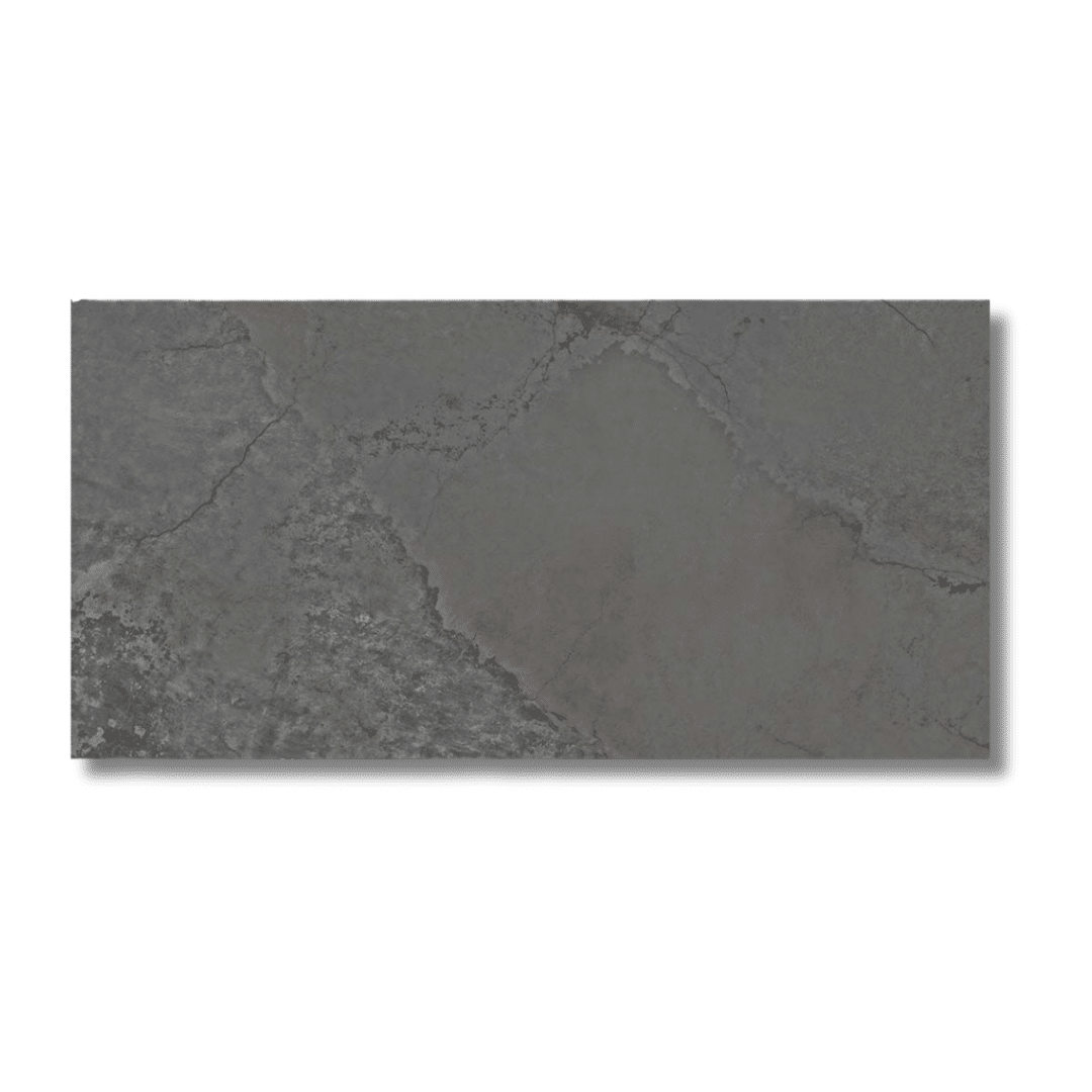 Planet Dark Metallic Lappato Porcelain Tile