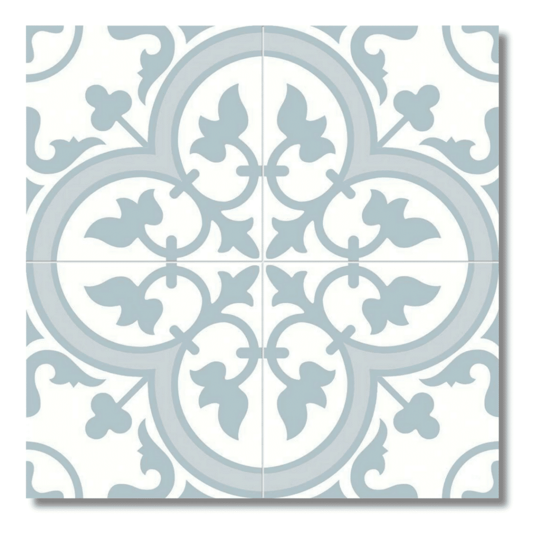 Bourton Lavanda Powder Blue Tiles