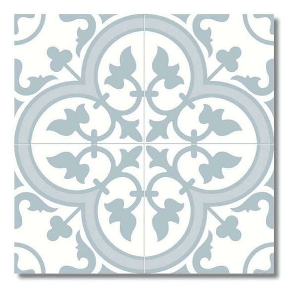 Bourton Lavanda Powder Blue Tiles