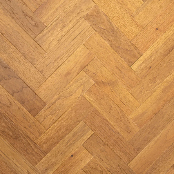 Verwood Golden Oak Herringbone Flooring