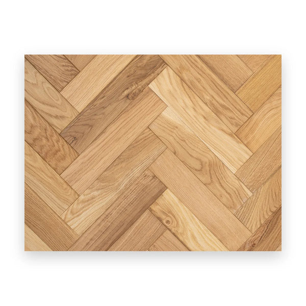 Thornton Natural Oak Herringbone Flooring