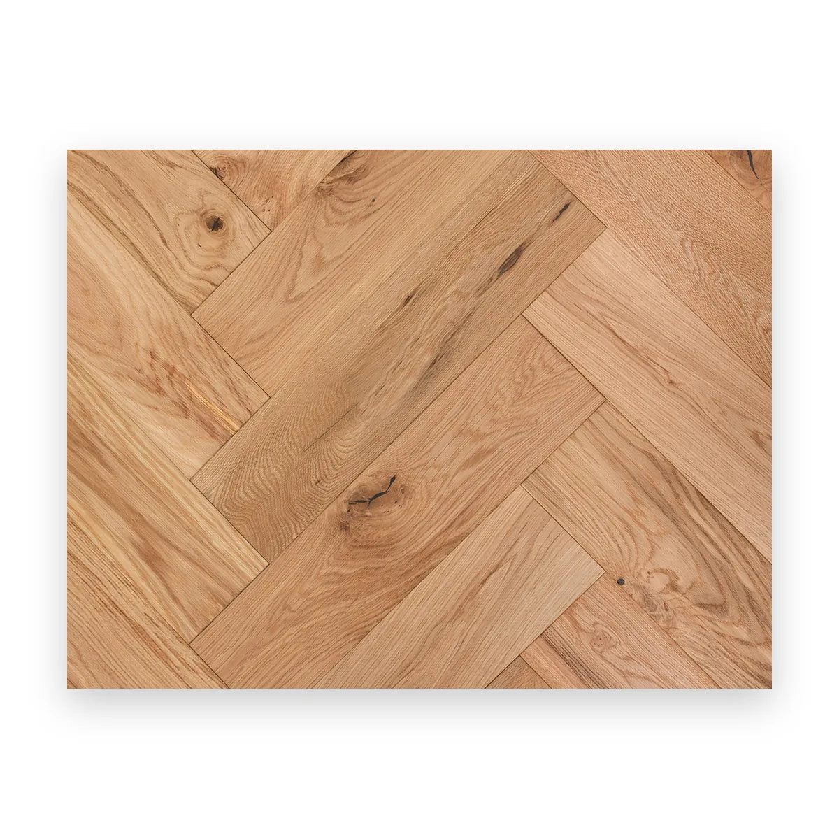 Blackmoor Natural Oak Herringbone Flooring