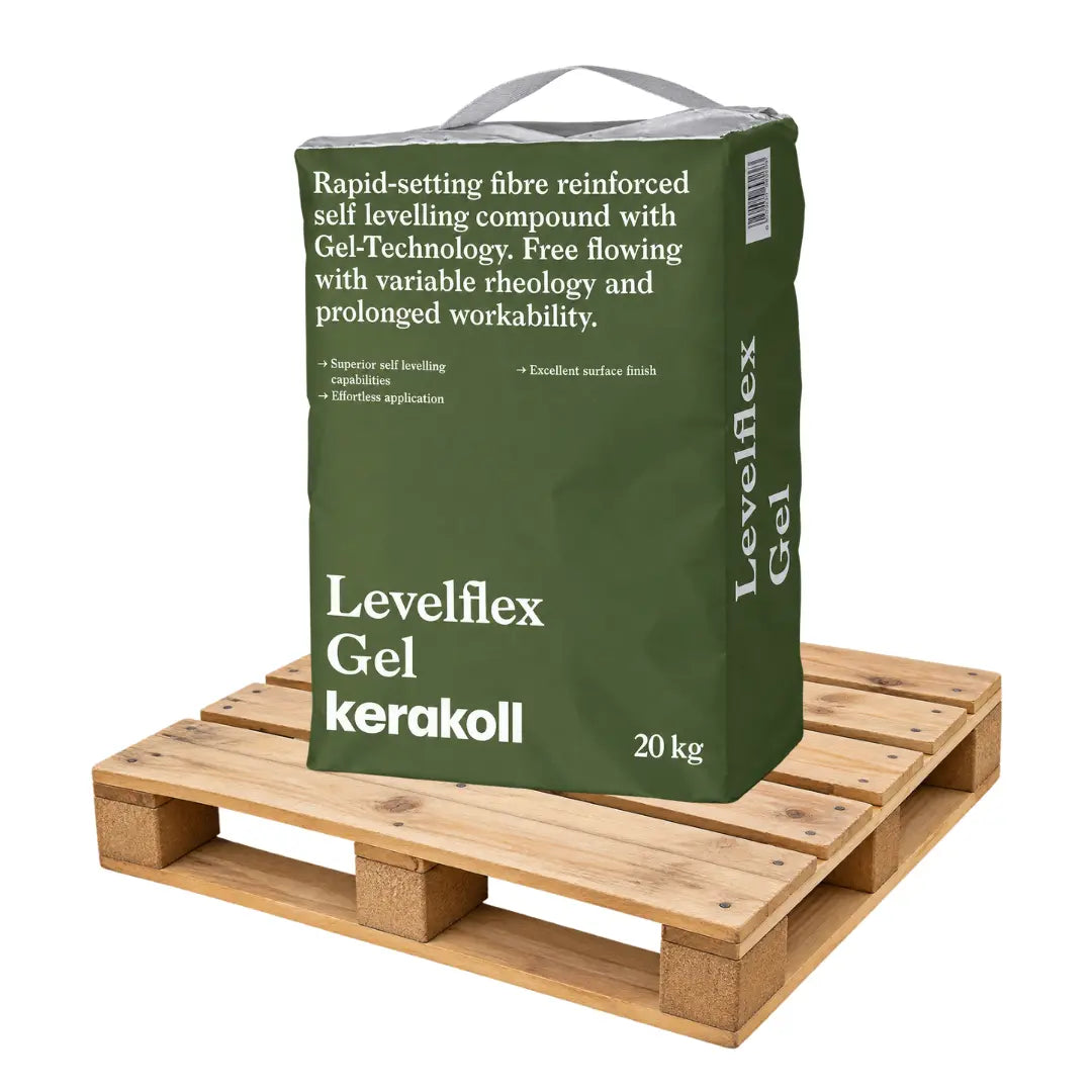 Kerakoll Levelflex Gel — Self-Levelling Compound, Full Pallet 48 x 20kg (Tail Lift Delivery)