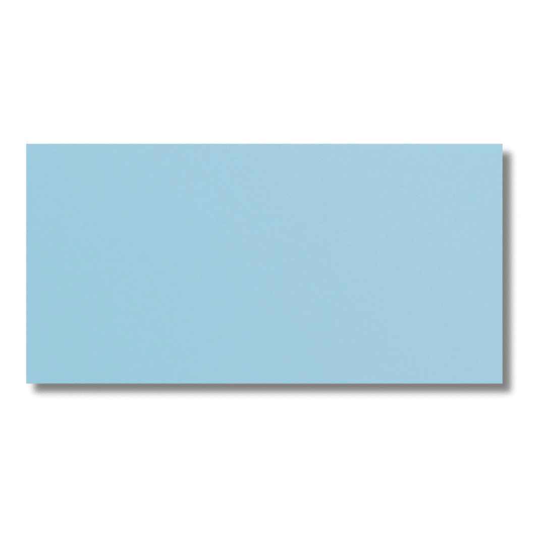 Monocolour Aire Blue Flat Matt Tiles