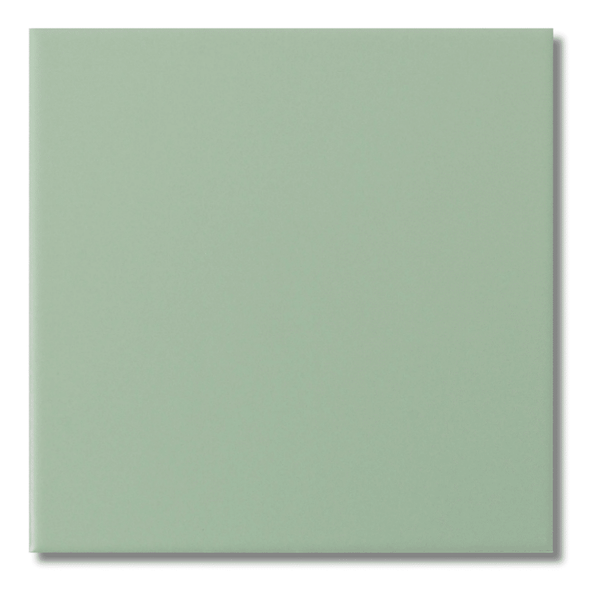 Monocolour Alga Green Flat Matt Square