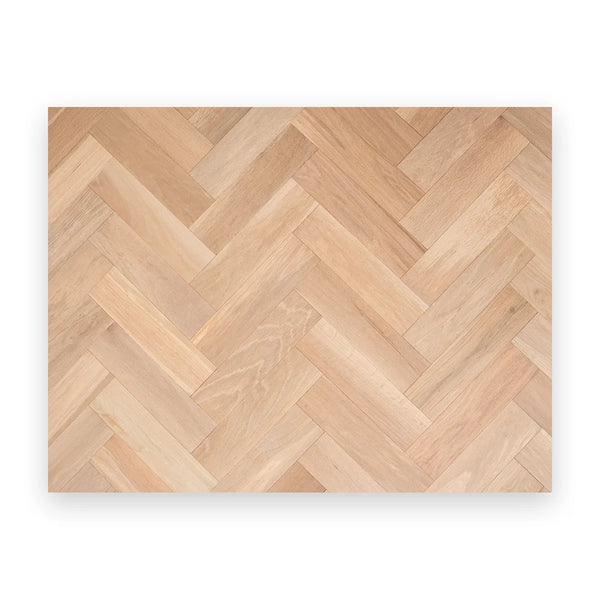 Yardley Natural Oak Herringbone Flooring