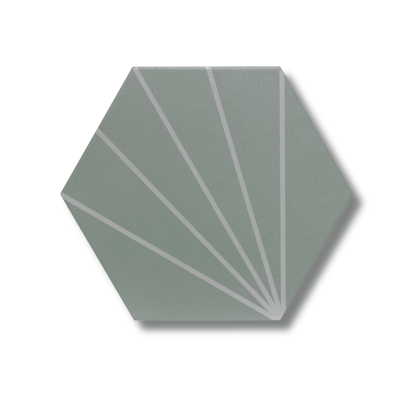 Sunburst Mint Matt Tile
