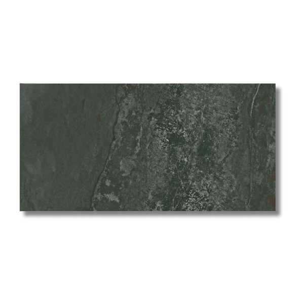 Planet Green Metallic Lappato Porcelain Tile