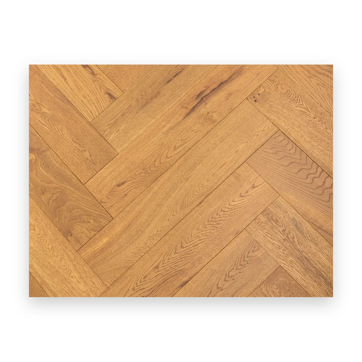 Glenmore Golden Oak Herringbone Flooring