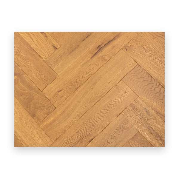 Glenmore Golden Oak Herringbone Flooring