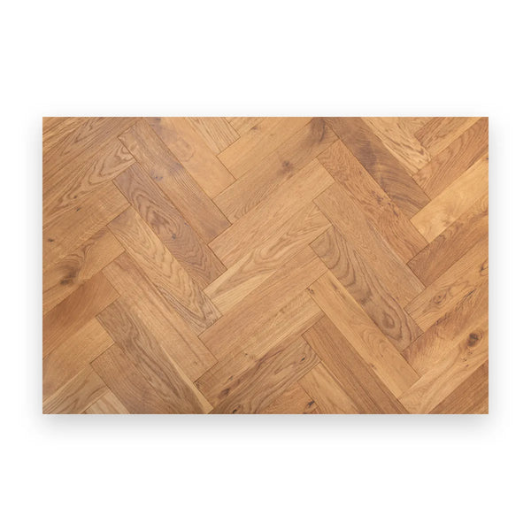 Ravensworth Smoked Oak Herringbone Flooring