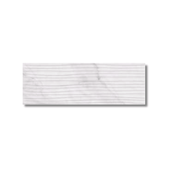 Vespa Carrara White Decor Tile