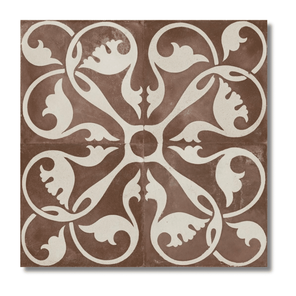 Zayda Mocha Red Matt Vitrified Ceramic Tile